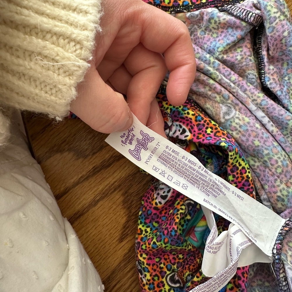 Posh Peanut Multicolor Kids Footies - Picture 7 of 7